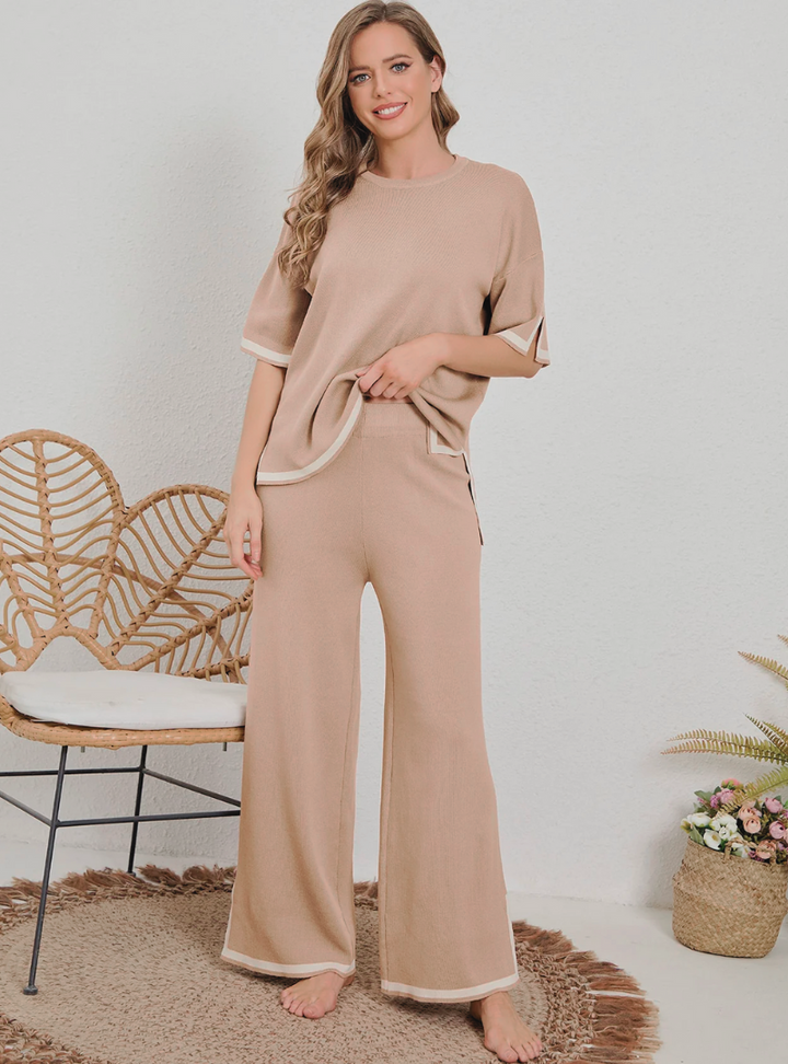 Leah – Strick-Lounge-Set für Damen
