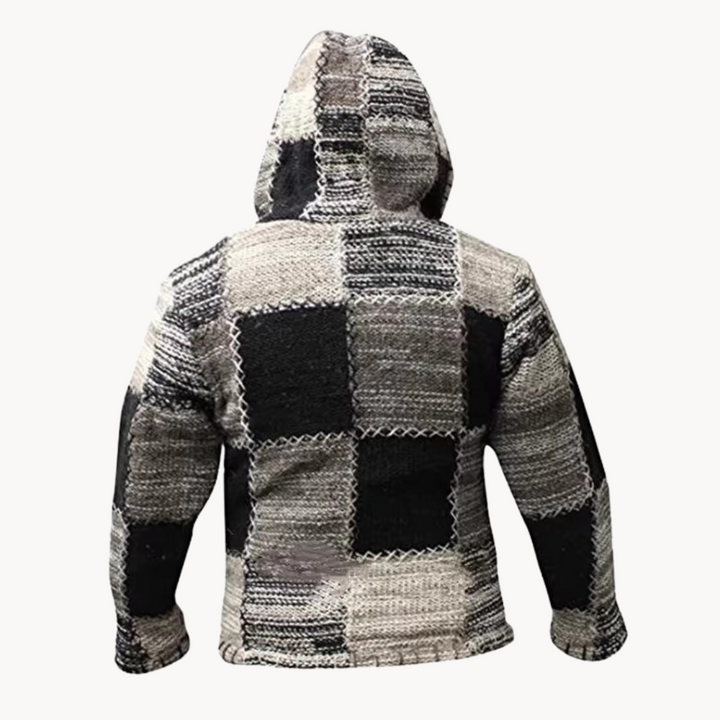 Kaan Patchwork Baumwollpullover