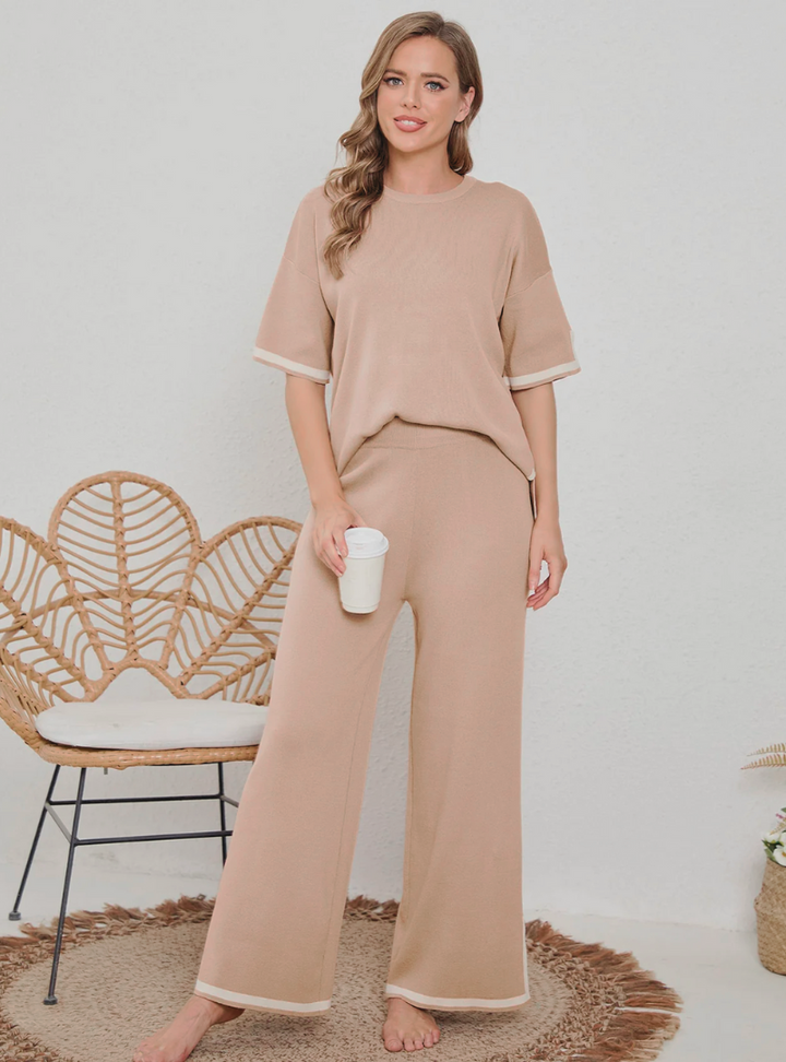 Leah – Strick-Lounge-Set für Damen