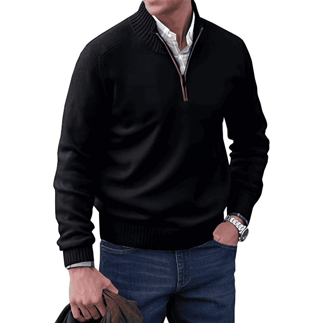 Jones – Eleganter Pullover mit Reißverschluss