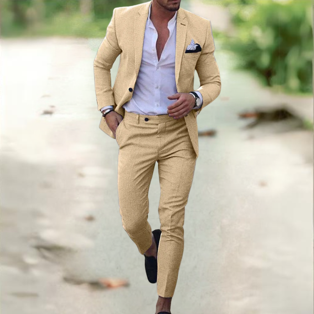 William – Eleganter Anzug für Herren (Jacke+Hose)
