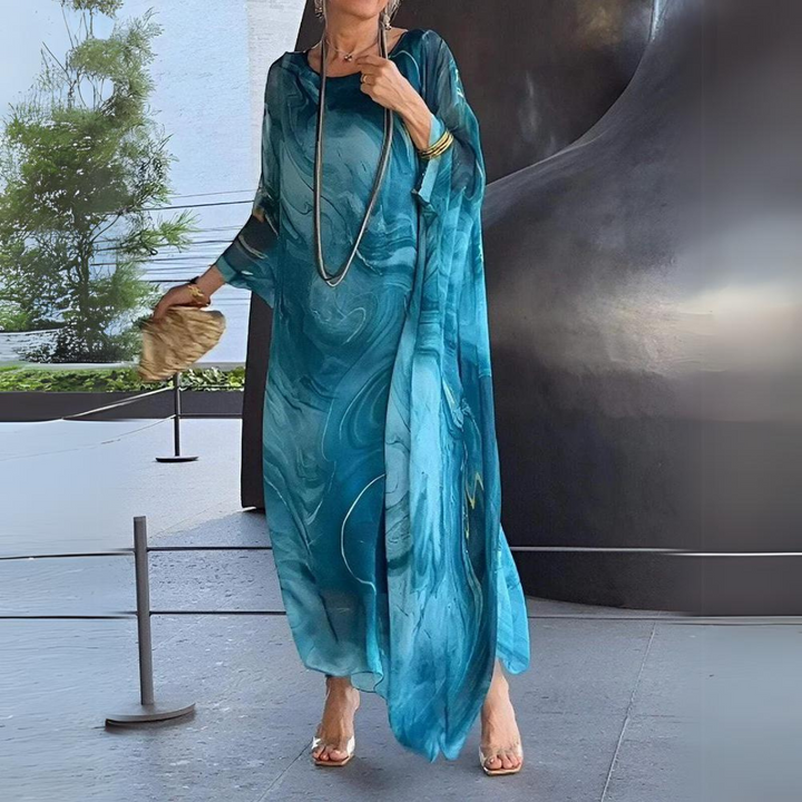 Giulia - Elegantes Seiden Chiffon Kleid
