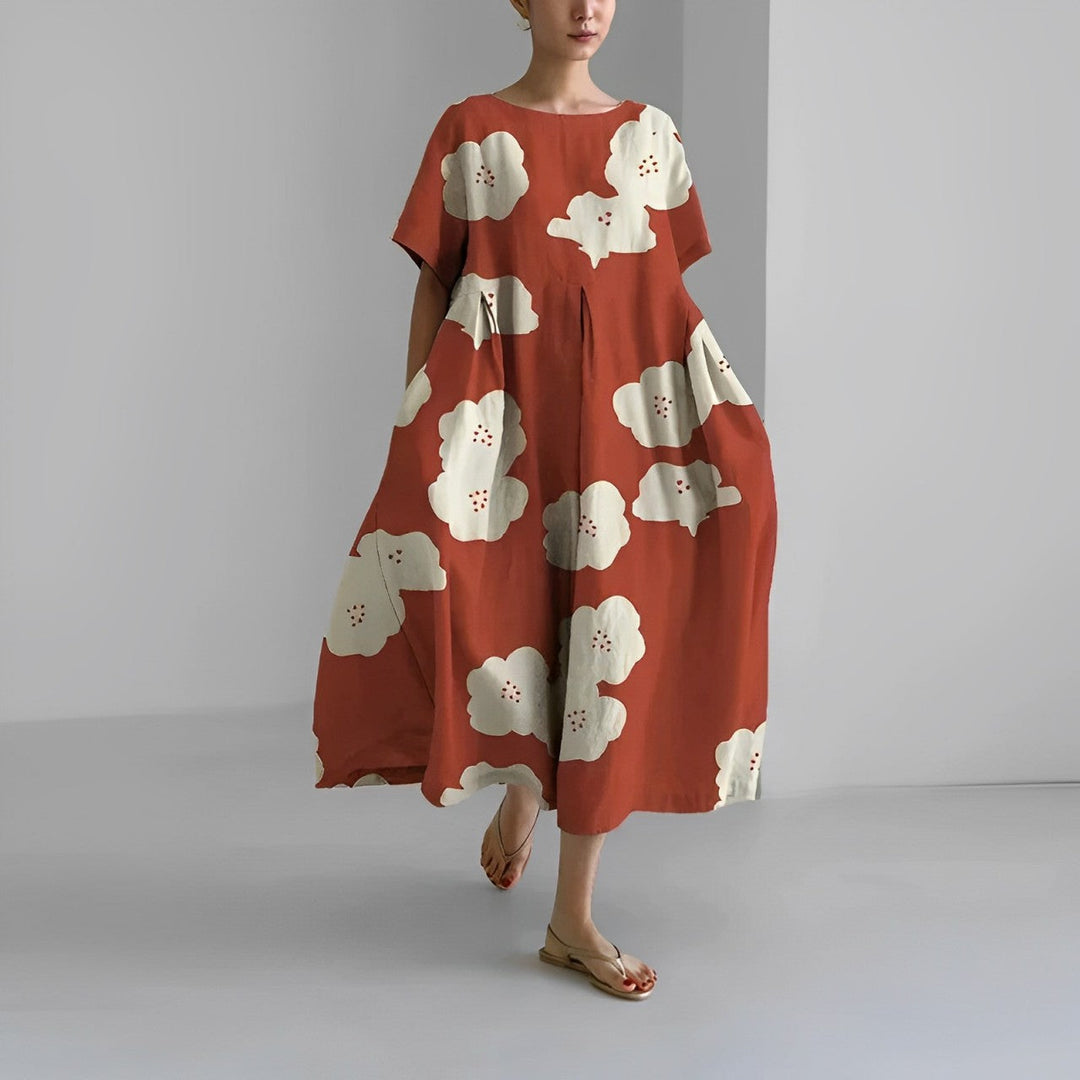 Katarina? - Boho-Blumenkleid