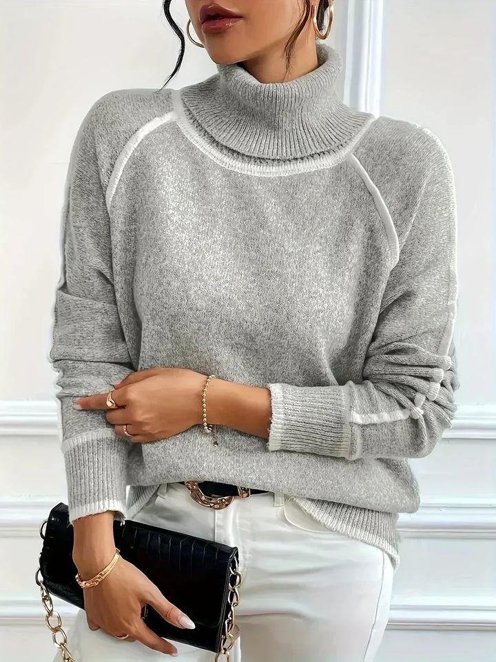 Aurora Gemütlicher Rollkragenpullover