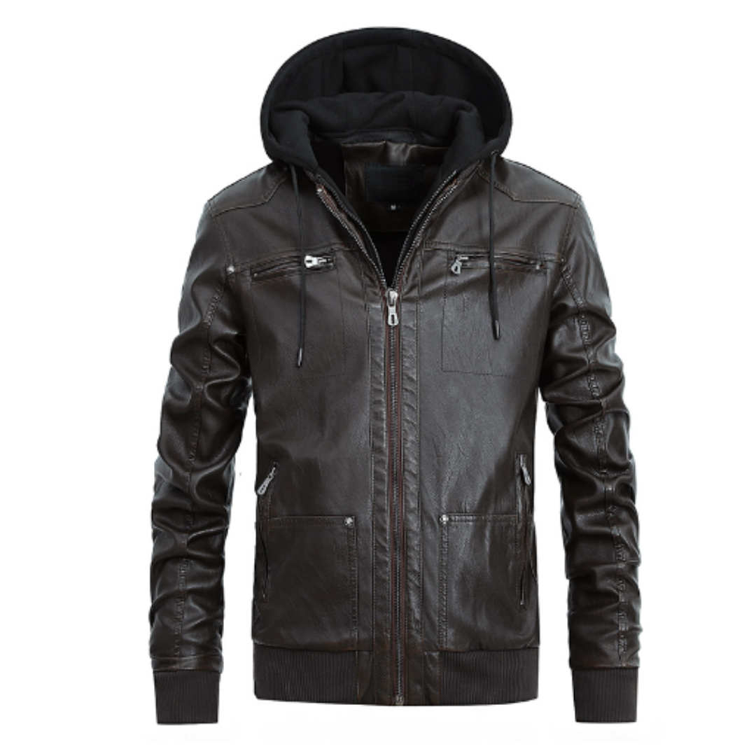 Benjamin - Premium Leder-Winterjacke für Herren