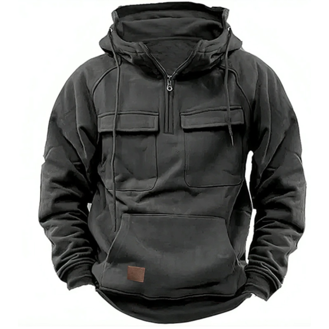 Urban Herren-Cargo-Hoodie