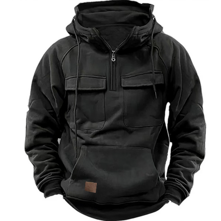 Urban Herren-Cargo-Hoodie