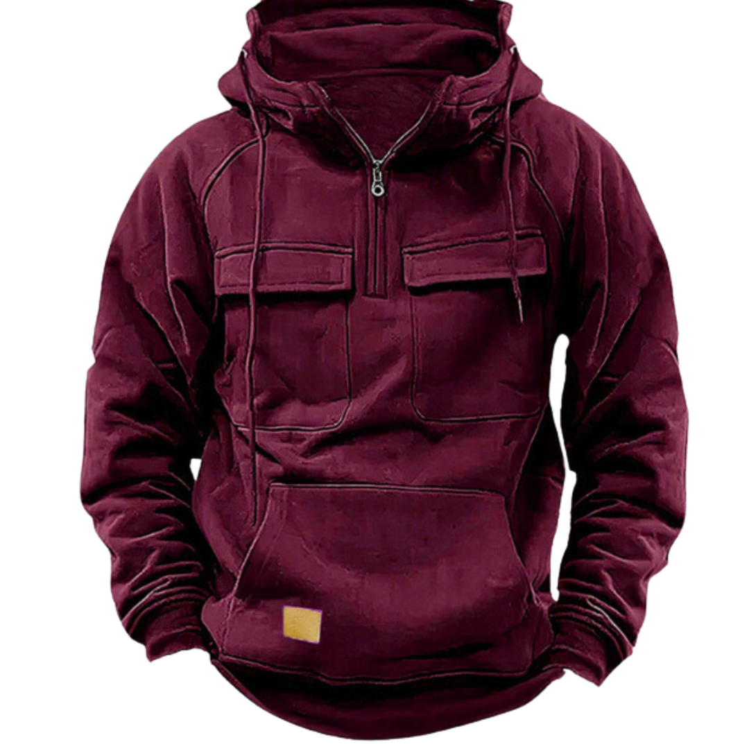 Urban Herren-Cargo-Hoodie