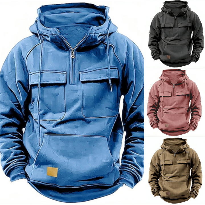 Urban Herren-Cargo-Hoodie