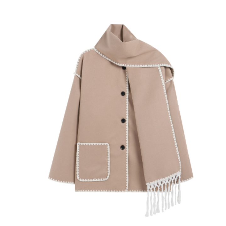 Viona - Bequeme Woll-Cape-Jacke