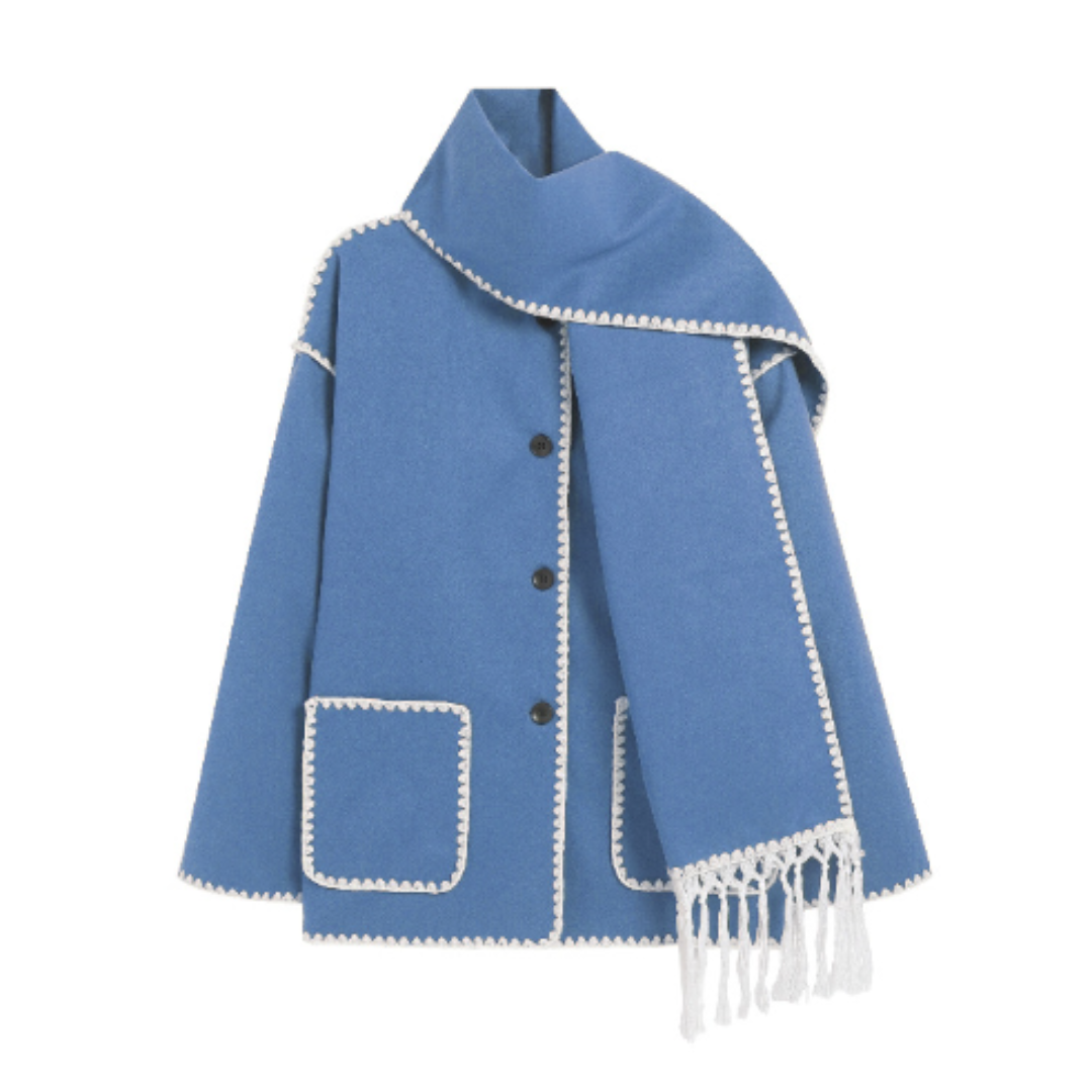 Viona - Bequeme Woll-Cape-Jacke