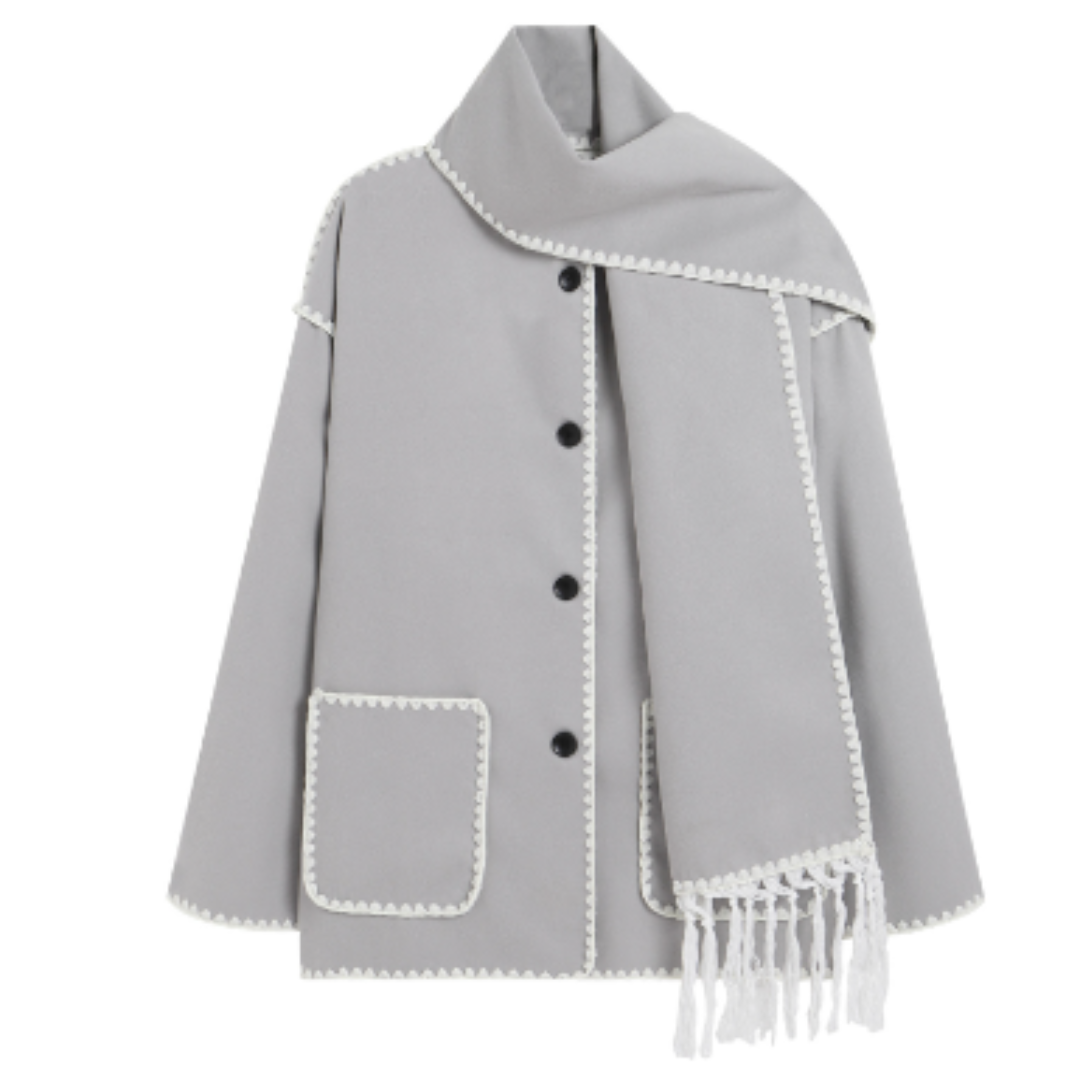 Viona - Bequeme Woll-Cape-Jacke