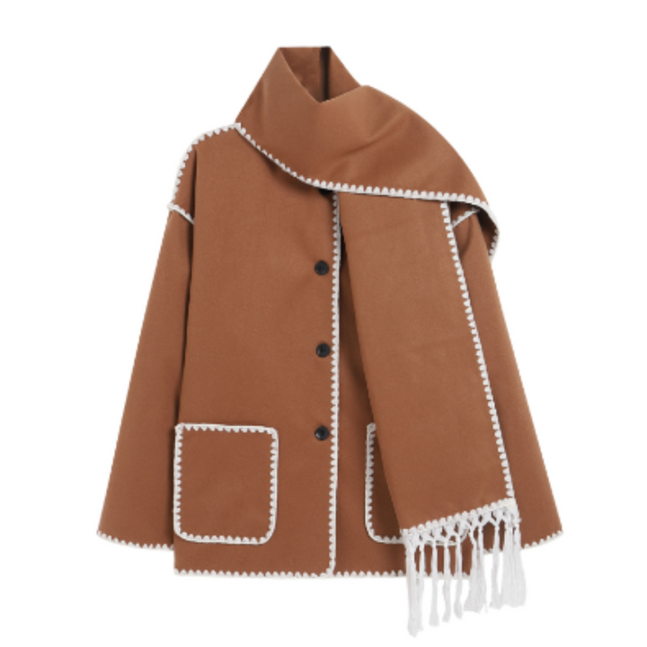 Viona - Bequeme Woll-Cape-Jacke