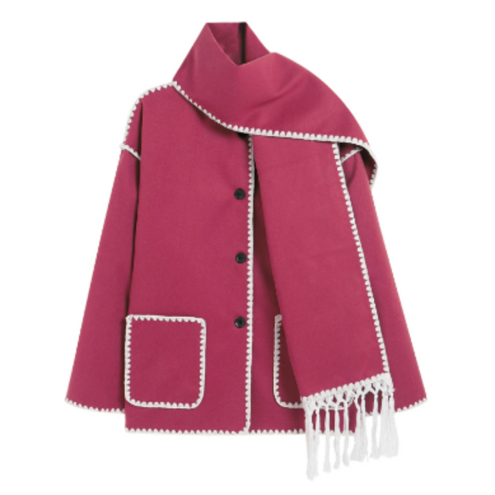 Viona - Bequeme Woll-Cape-Jacke