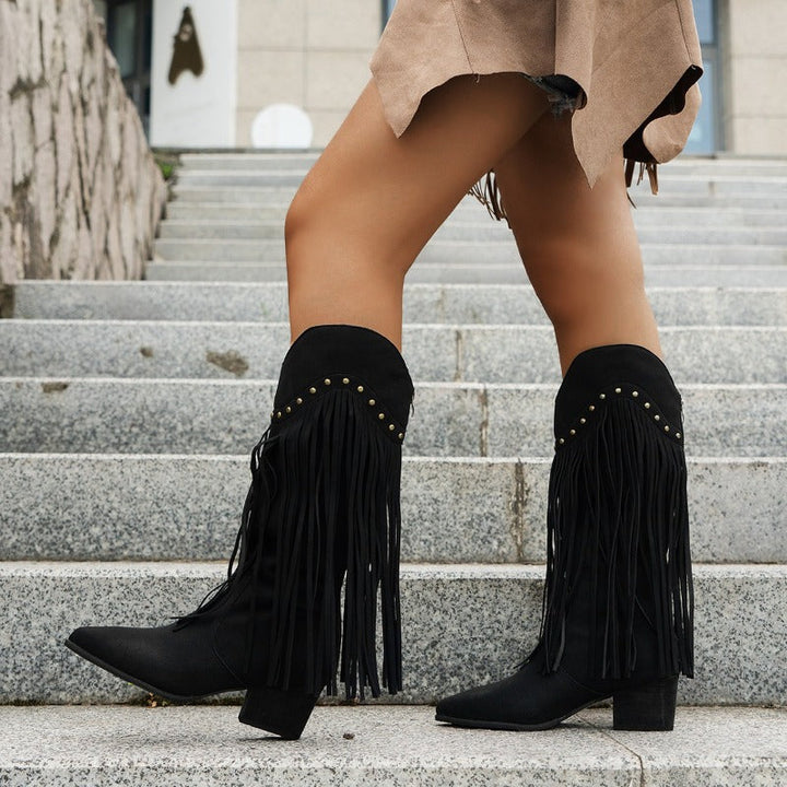 Angel - Elegante Cowboy-Stiefel für Damen