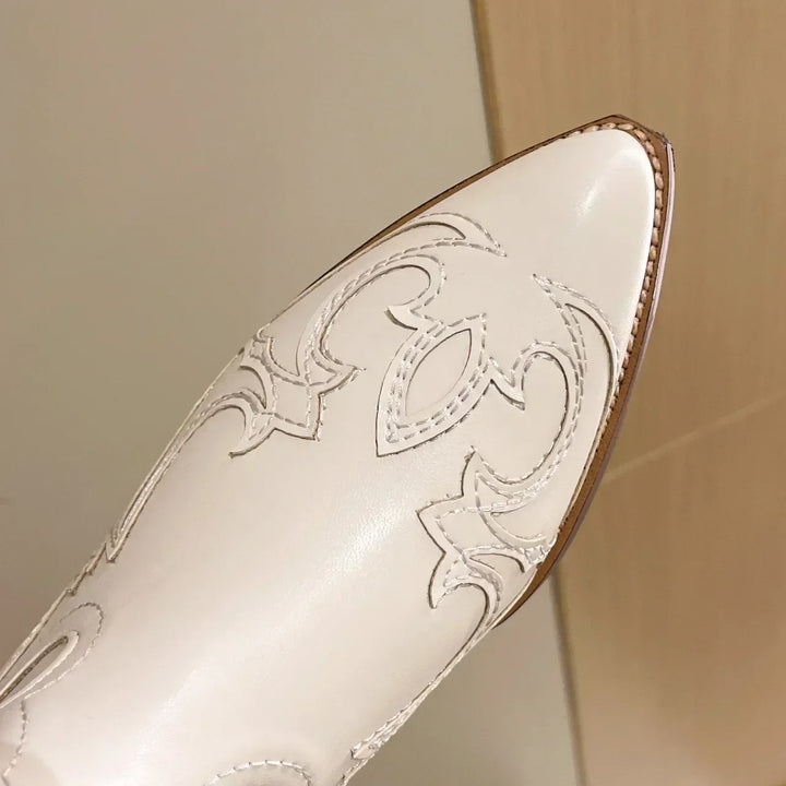 Nina - Cowboy-Stiefel in mittlerer Höhe