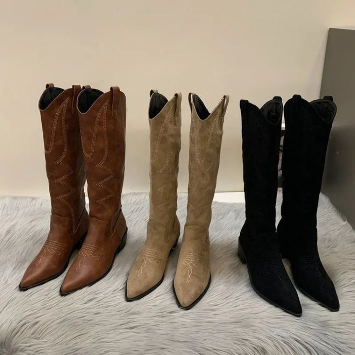 Stella - Elegante Slip-On Winterstiefel