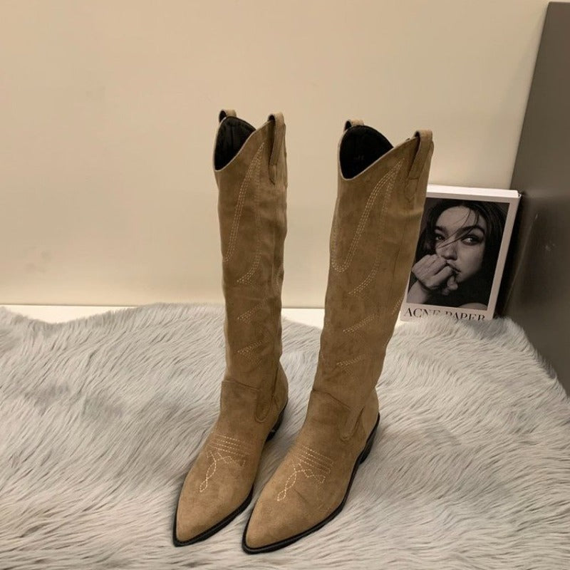 Stella - Elegante Slip-On Winterstiefel