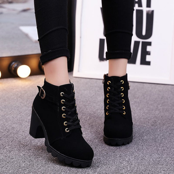 Jane - High Heel Kurzstiefel