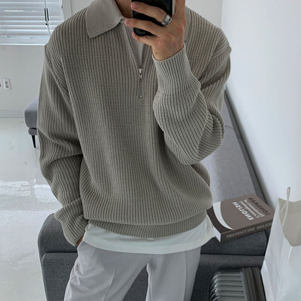 Tristan – Premium-Pullover-Poloshirt für Herren