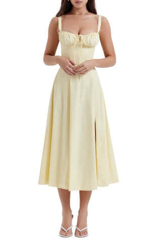 Honora - Bustierkleid mit Taillenformung