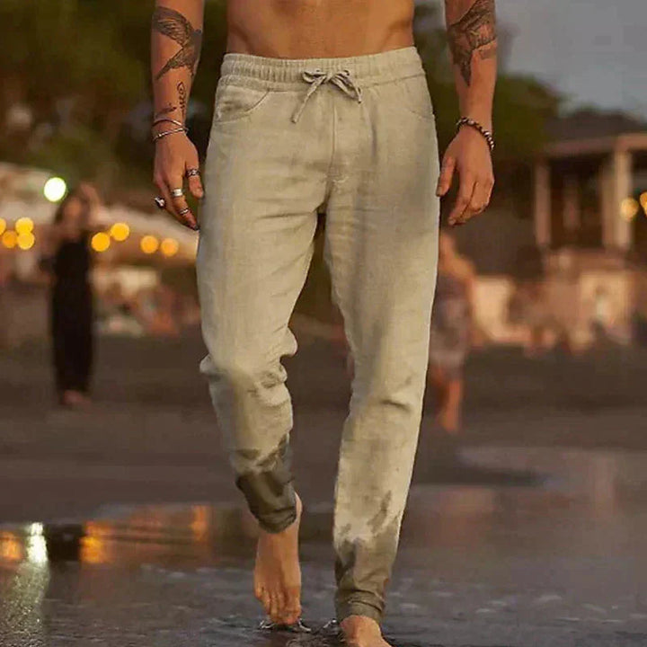 Jason – Lässige Leinenhose für Herren