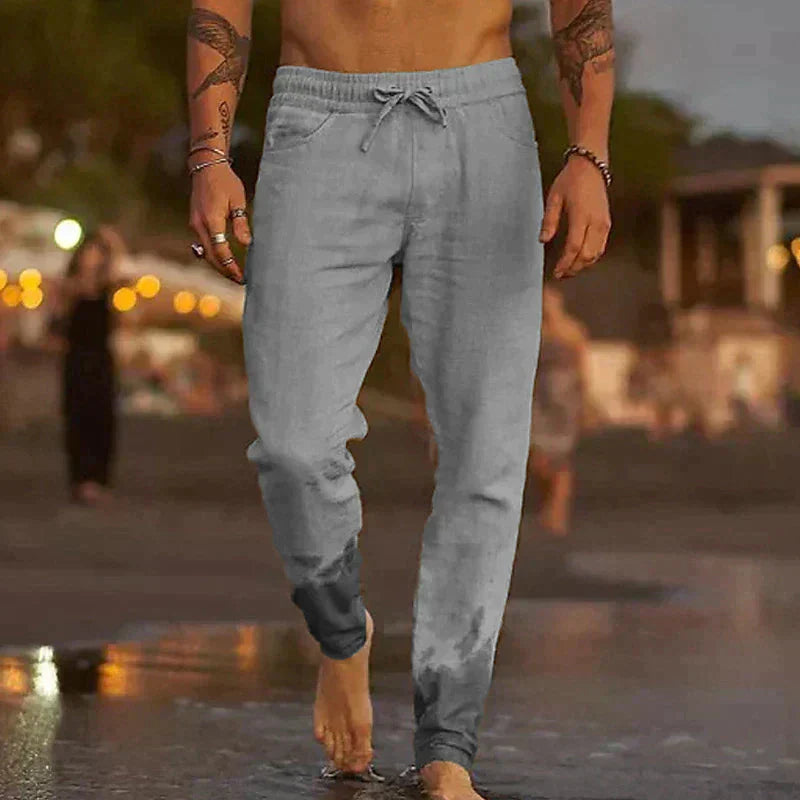 Jason – Lässige Leinenhose für Herren