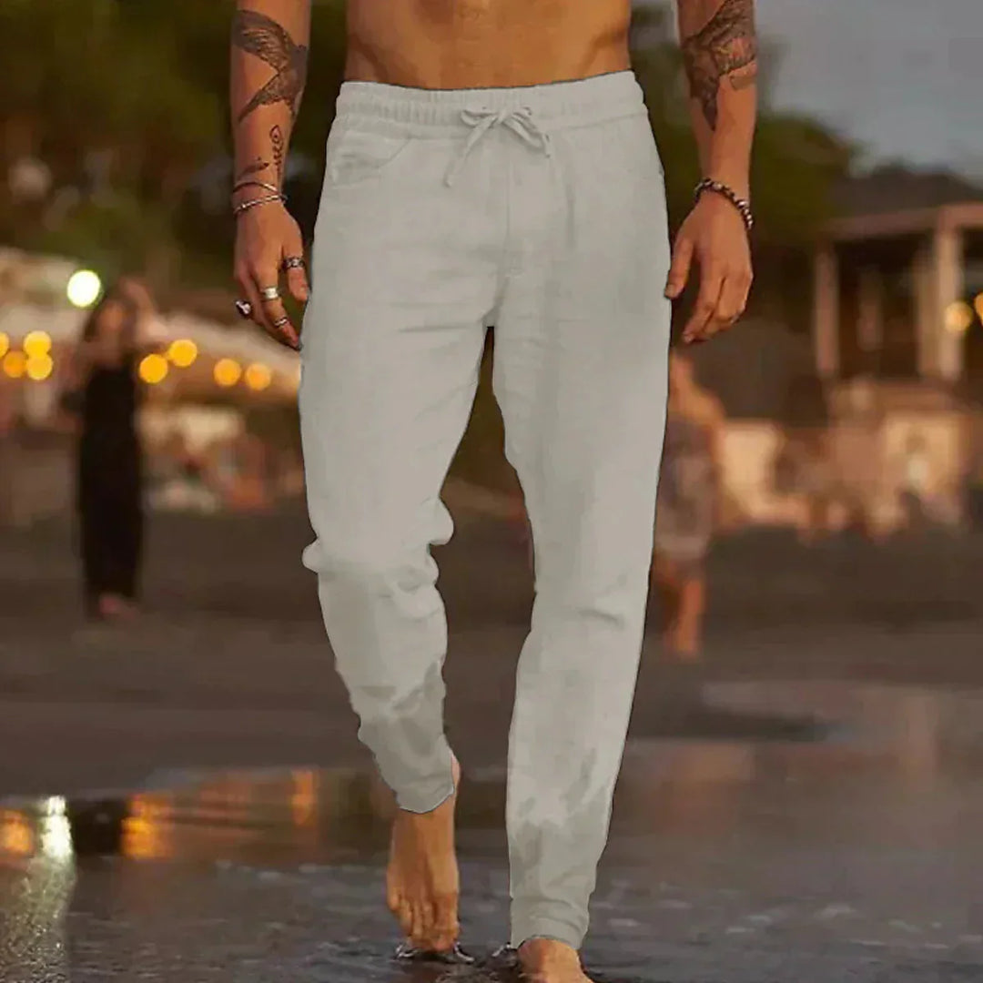 Jason – Lässige Leinenhose für Herren