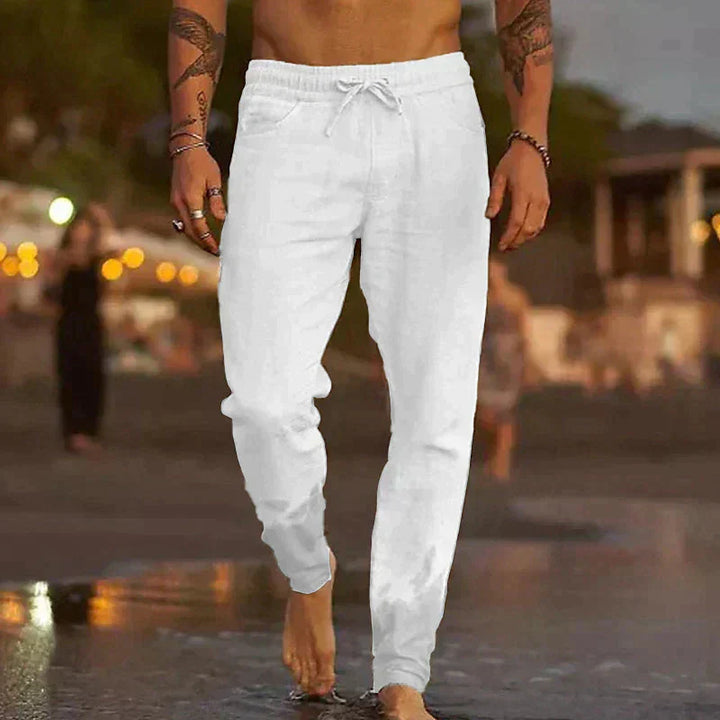 Jason – Lässige Leinenhose für Herren