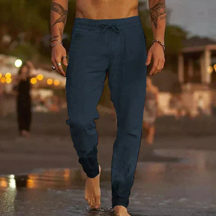 Jason – Lässige Leinenhose für Herren
