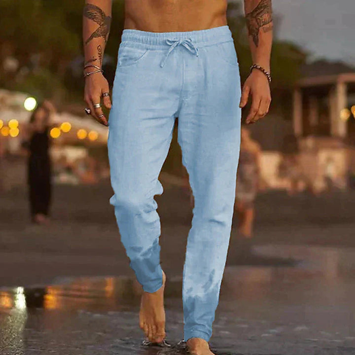 Jason – Lässige Leinenhose für Herren