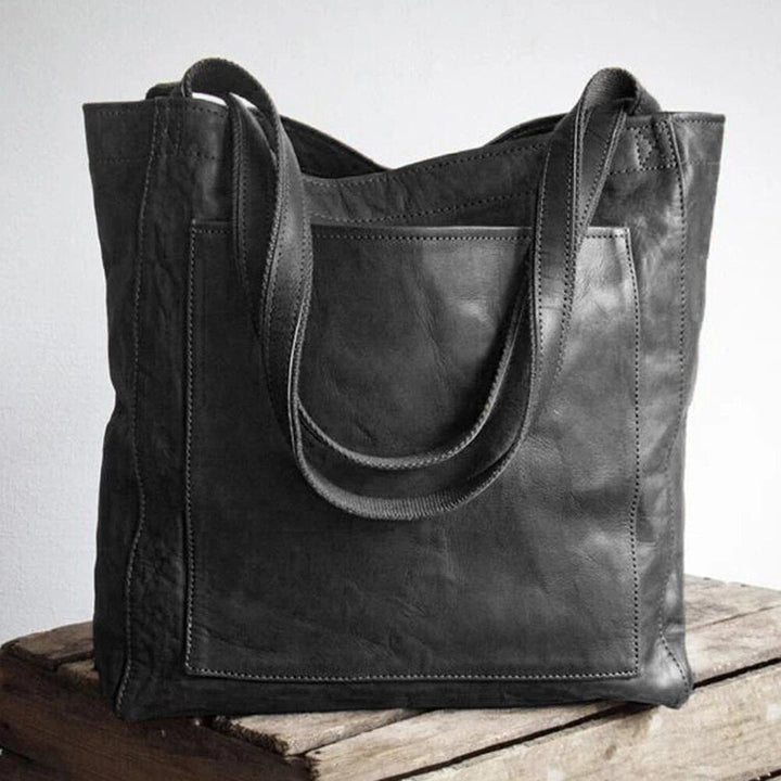 Silvia - Eleganter Shopper aus Leder
