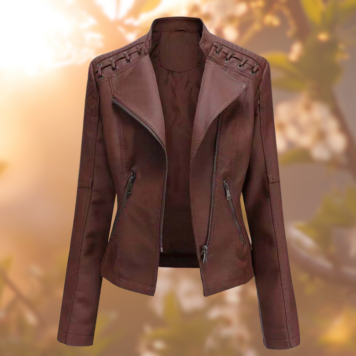 Vivetta Die elegante vegane Lederjacke