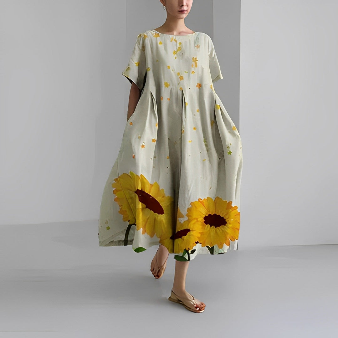 Katarina? - Boho-Blumenkleid