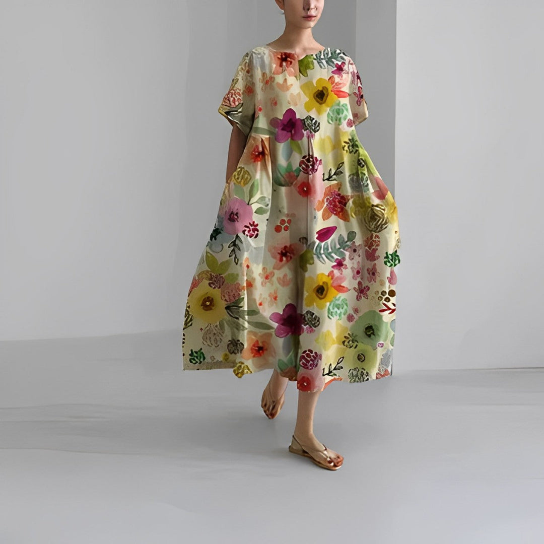 Katarina? - Boho-Blumenkleid
