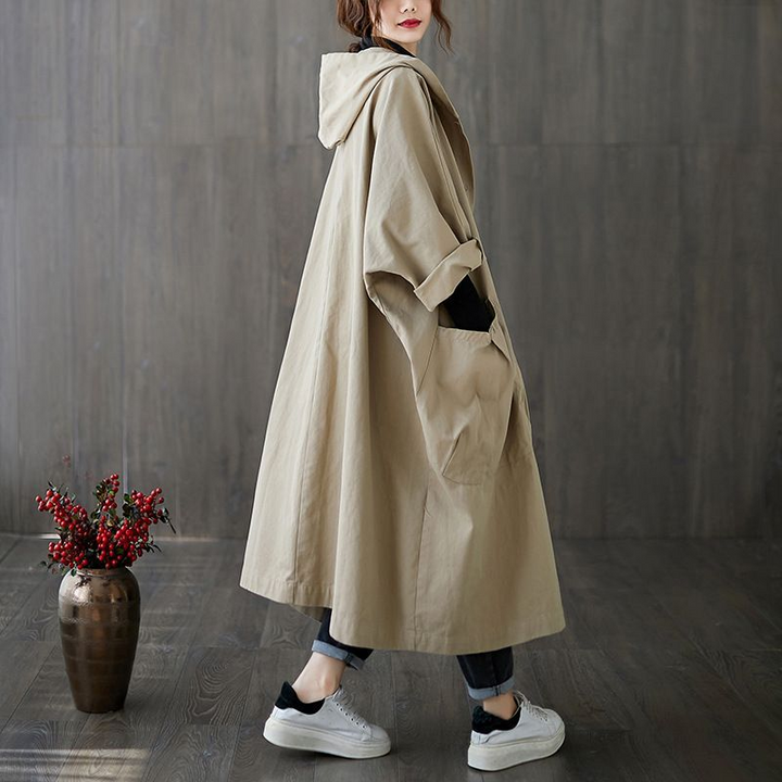 Erica - Wasserdichte oversized Windjacke