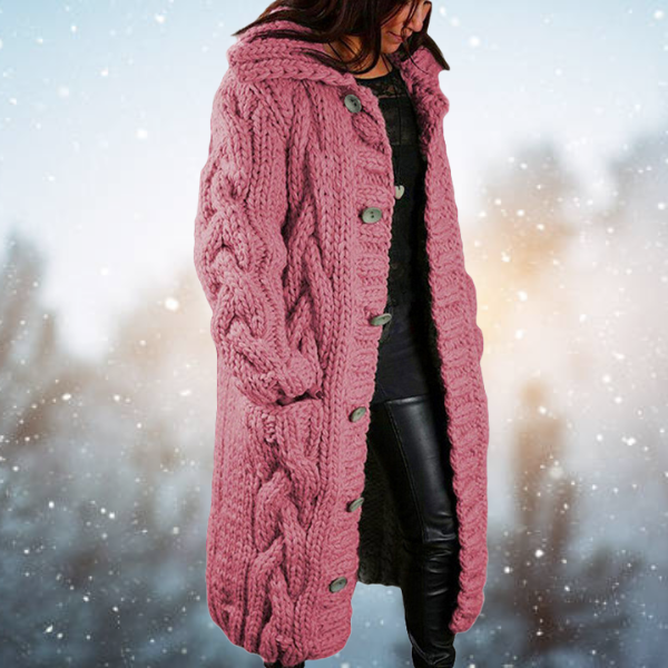 Foy – Eleganter Web-Cardigan für Damen