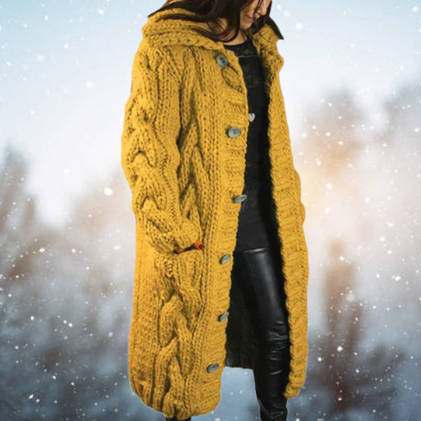 Foy – Eleganter Web-Cardigan für Damen
