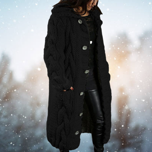 Foy – Eleganter Web-Cardigan für Damen