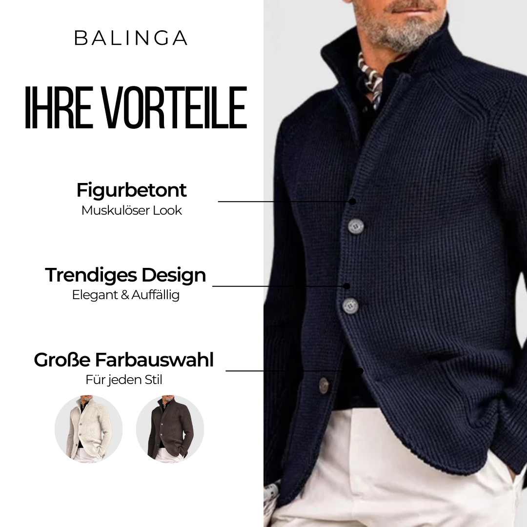 Marzio | Raffinierter Herren-Cardigan