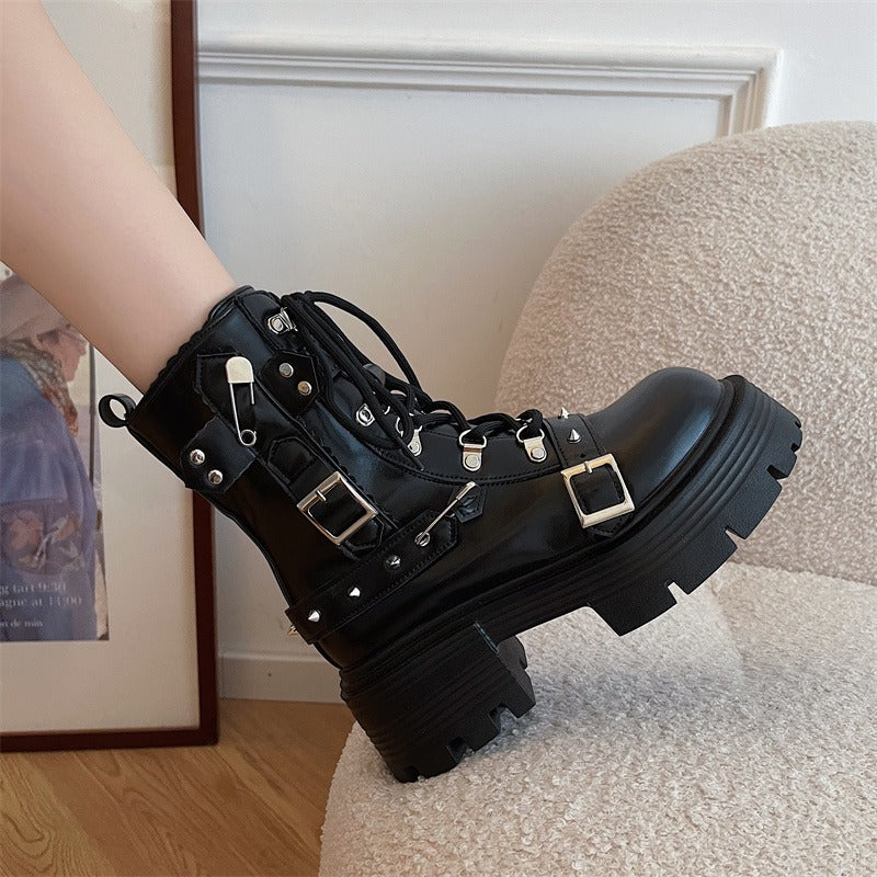 Georgia - Damen Biker Boots