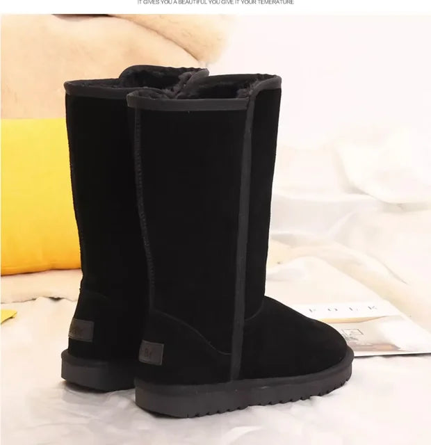 Beyoncé – Schaffellstiefel
