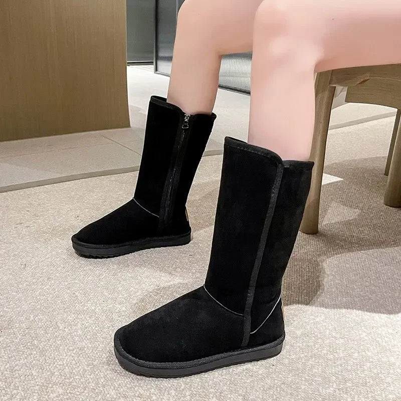Beyoncé – Schaffellstiefel
