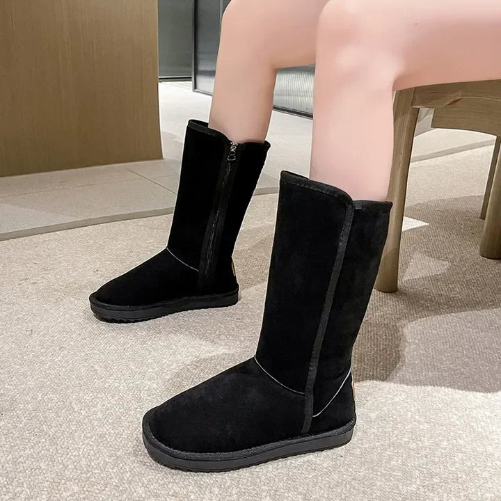 Beyoncé – Schaffellstiefel