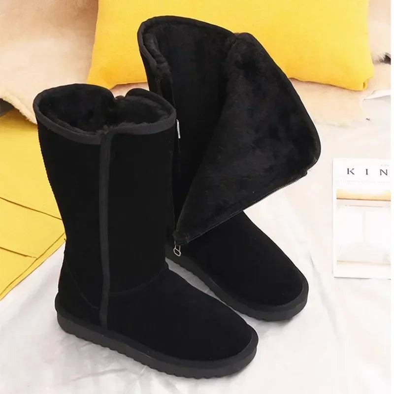 Beyoncé – Schaffellstiefel