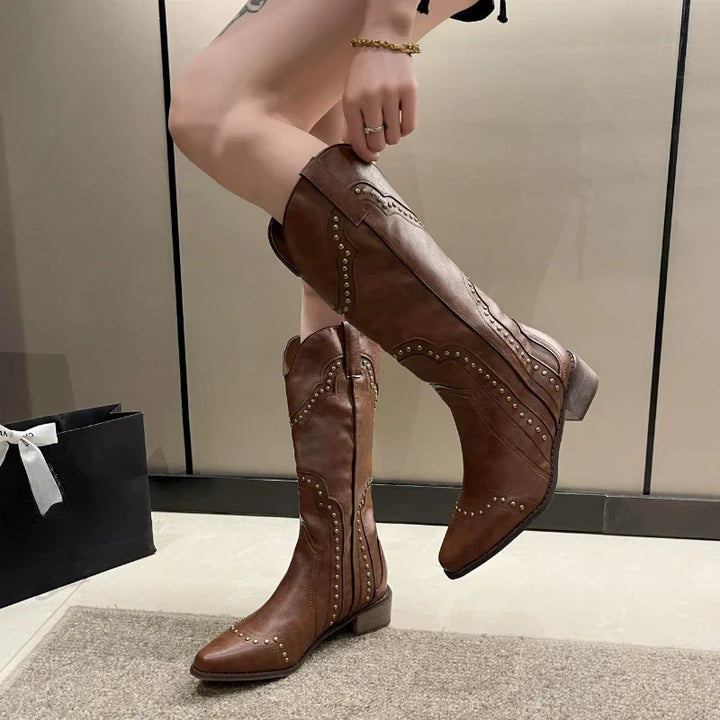Candy - Nieten-Stiefel für Damen
