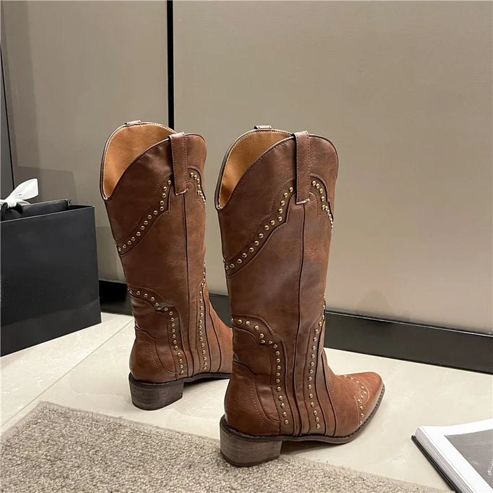 Candy - Nieten-Stiefel für Damen