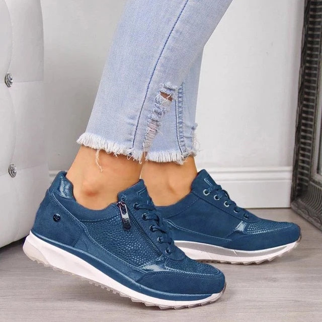 Esther - Orthopädische Turnschuhe mit Reißverschluß