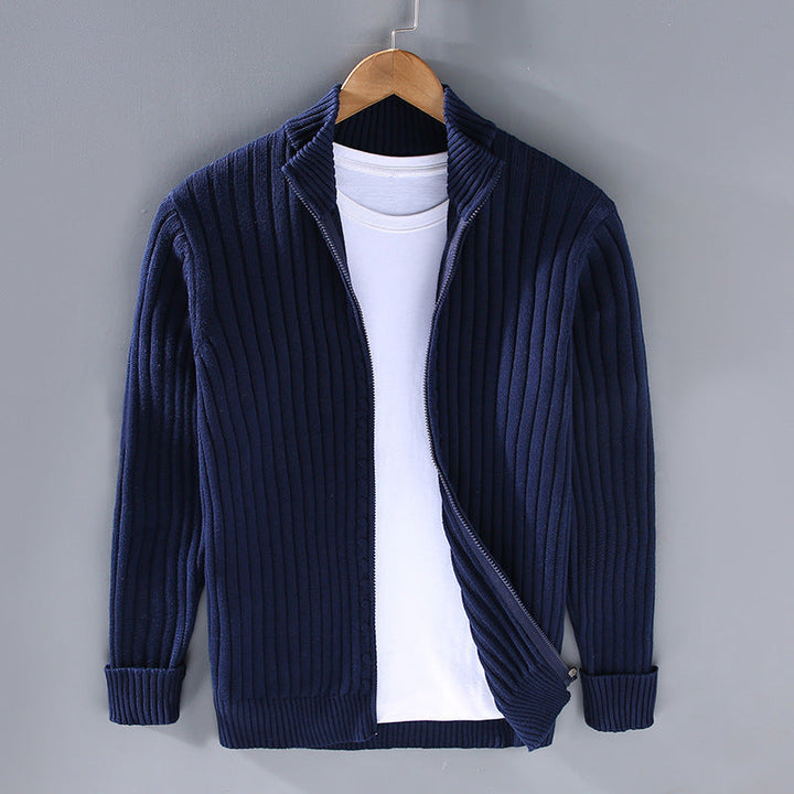 Jacob -Der Stilvolle Zip-Pullover