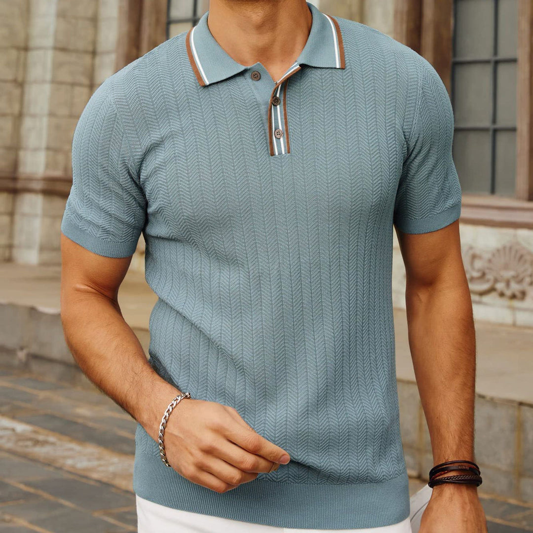 Dani – Hochwertiges gestricktes Poloshirt